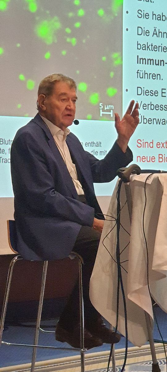 Der Gründer der IMMA, Dr. Franz Enzmann; Foto: IMMA