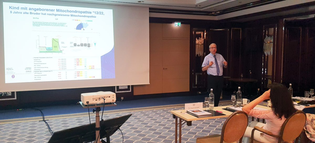 Dr. Heiko Hofmann bei seinem Vortrag; Foto: IMMA